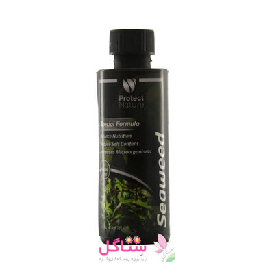 کود جلبک دریایی تقویت کننده سایز برگ مدل پروتکت نیچر Seaweed حجم 125 میلی لیتر