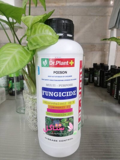 قارچکش ترکیبی لیتری مایع مدل دکترپلنت FUNGICIDE) Dr.plant )حجم 1000میلی لیتر