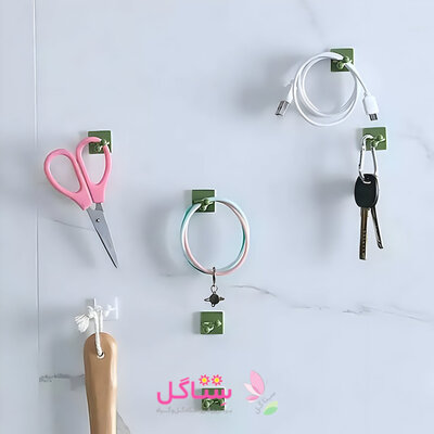 گیره نگهدارنده گل و گیاه مدل برگ